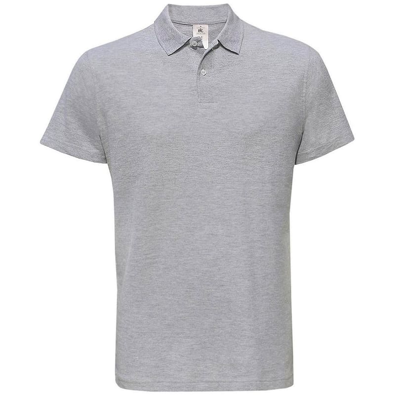 POLO-ID001-MEN-COLOR-Grigio melange