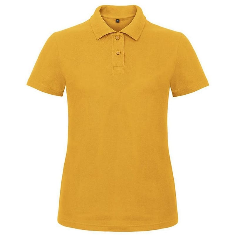 POLO-ID001-WOMEN-COLOR-Giallo oro