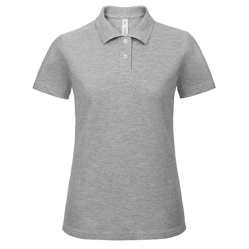 POLO-ID001-WOMEN-COLOR-Grigio melange