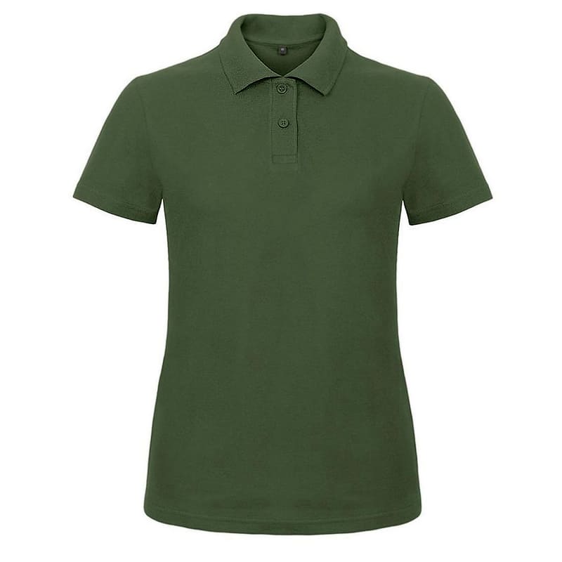 POLO-ID001-WOMEN-COLOR-Verde bottiglia