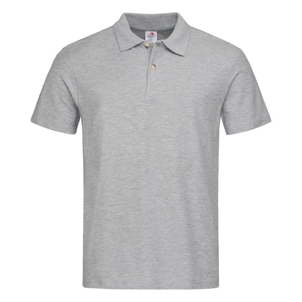 POLO-CLASSIC-COLOR-Grigio melange