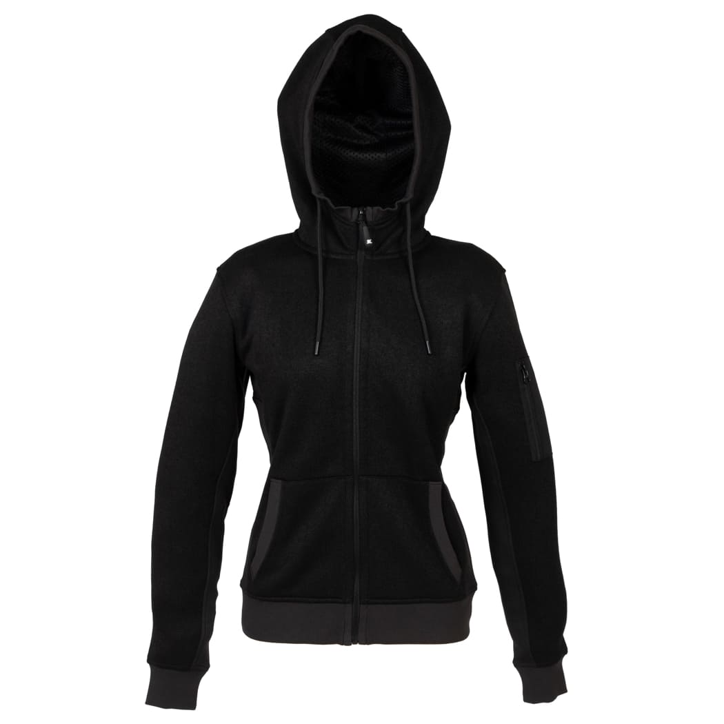 KNITTED-FLEECE-NEW-QUEBEC-LADY-Nero
