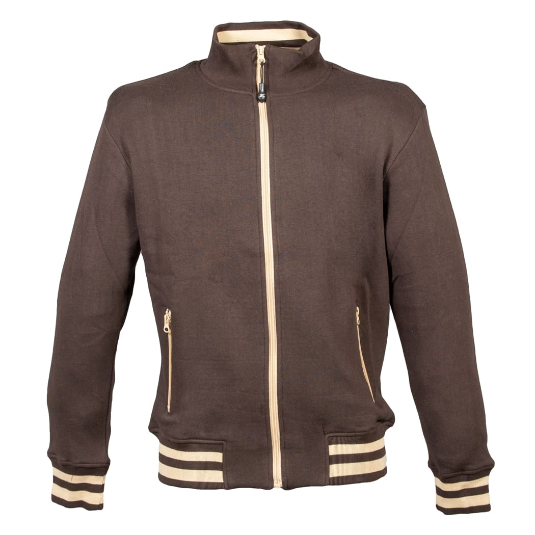 FELPA-ZIP-LUNGA-ARIZONA-MAN-Marrone