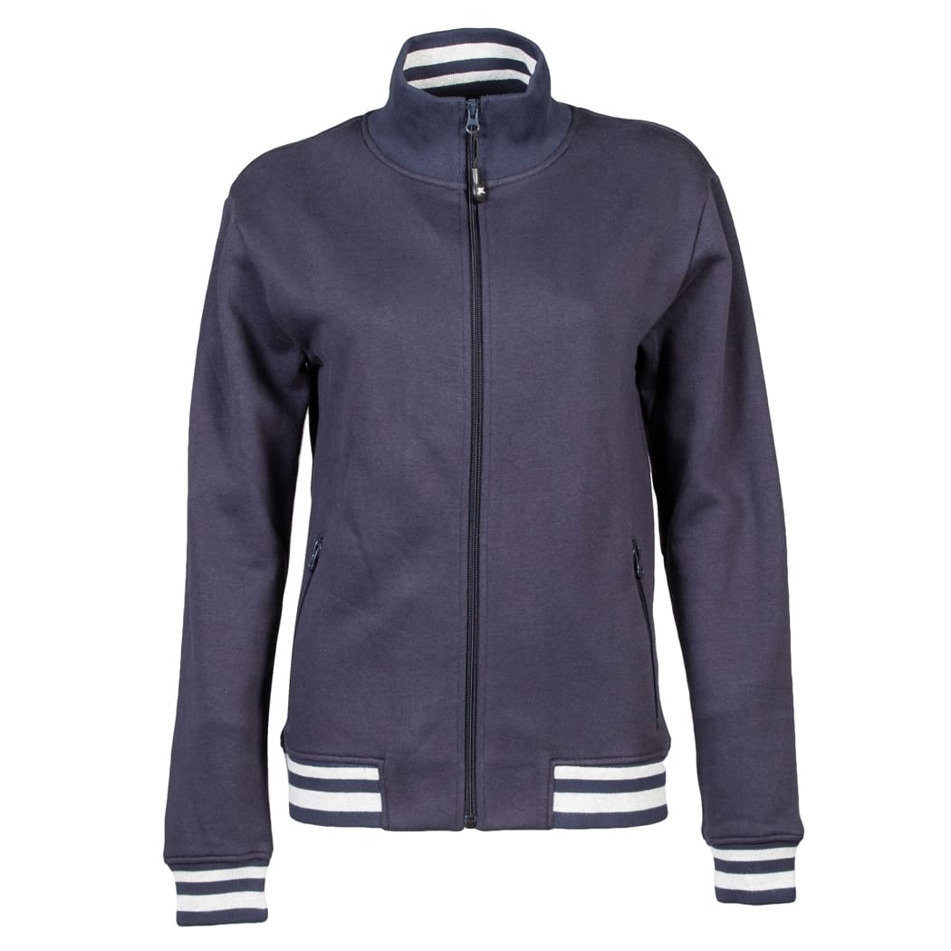 FELPA-ZIP-LUNGA-ARIZONA-LADY-Blu navy
