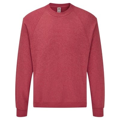 FELPA-RAGLAN-COLOR-Rosso melange