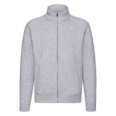 FELPA-JACKET-Grigio melange