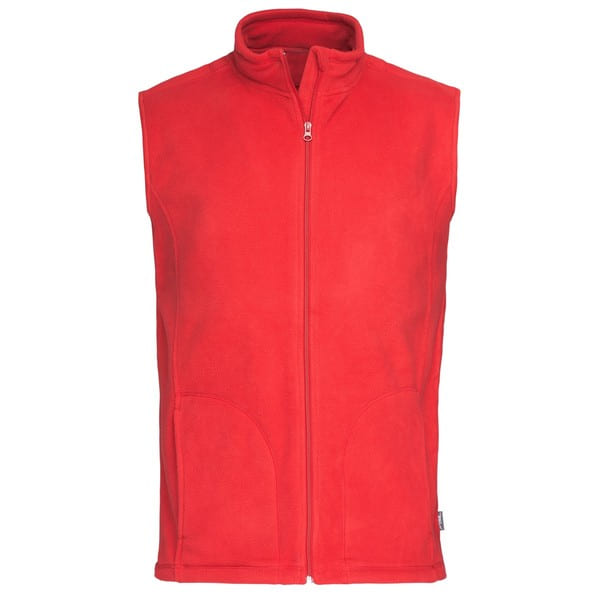 GILET-PILE-Rosso