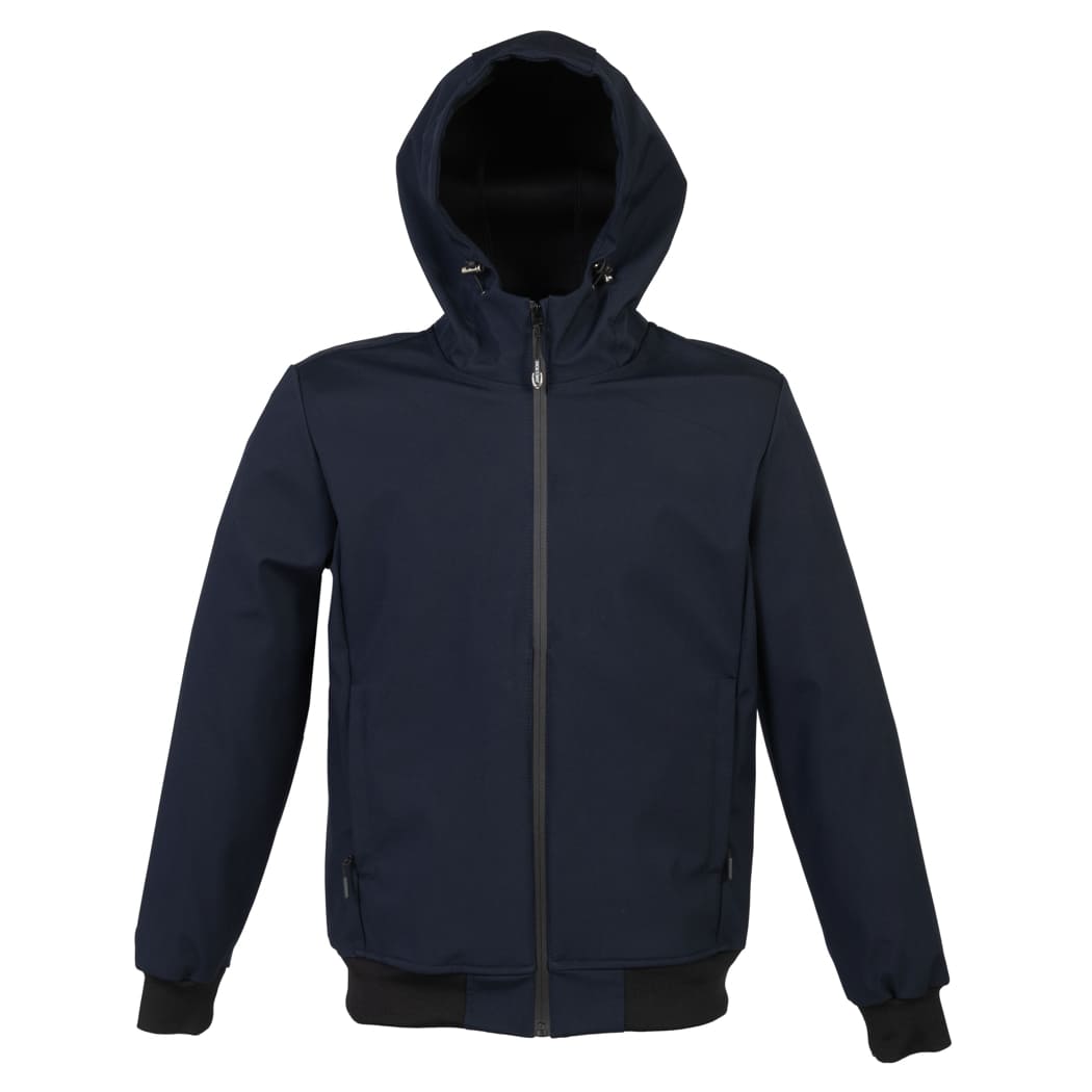 GIUBBOTTO-ELASTICIZZATO-LONDON-Blu navy