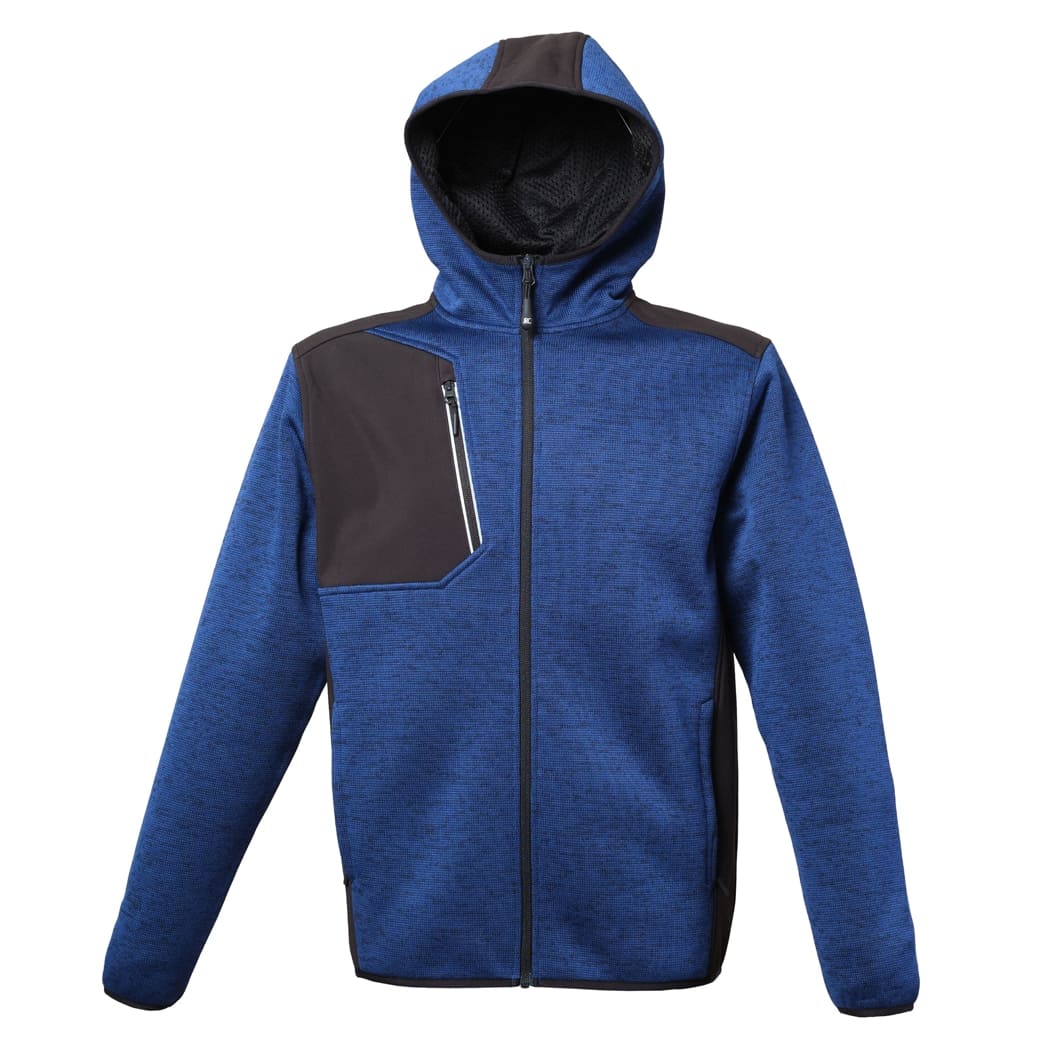 GIUBBOTTO-IN-KNITTED-FLEECE-DIGIONE-Blu