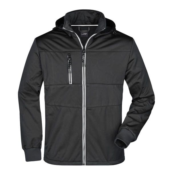 GIUBBINO-IN-SOFTSHELL-Nero