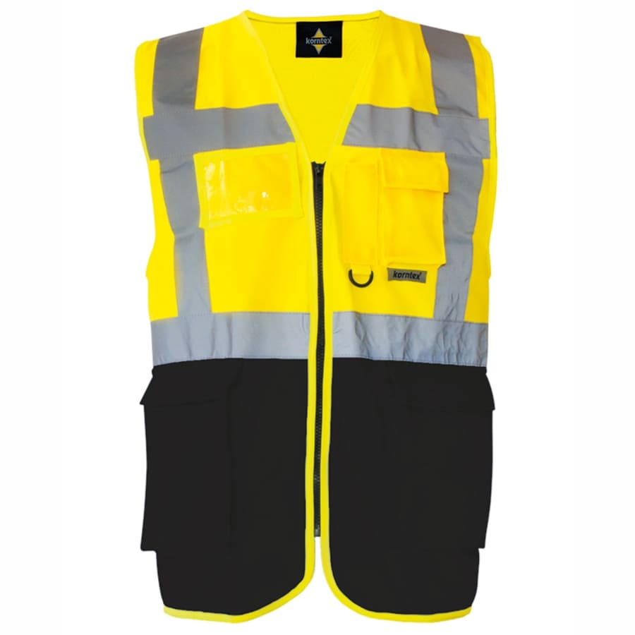 GILET-SICUREZZA-Giallo/Nero