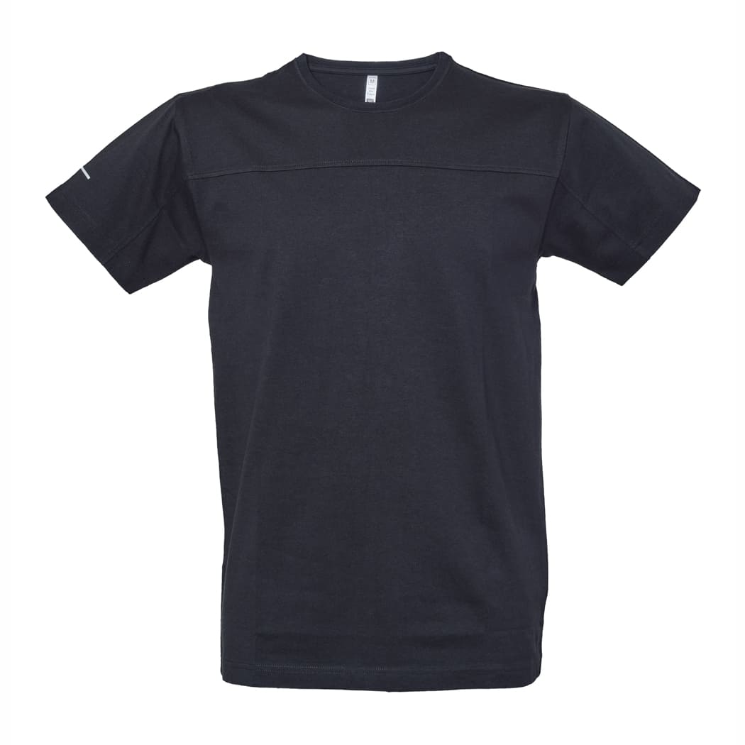 T-SHIRT-IN-COTONE-BICOLORE-OVIEDO-Nero