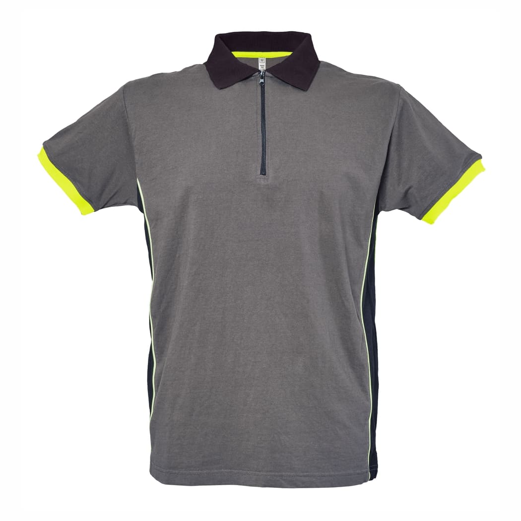 POLO-UOMO-FLORIDA-Grigio/Nero