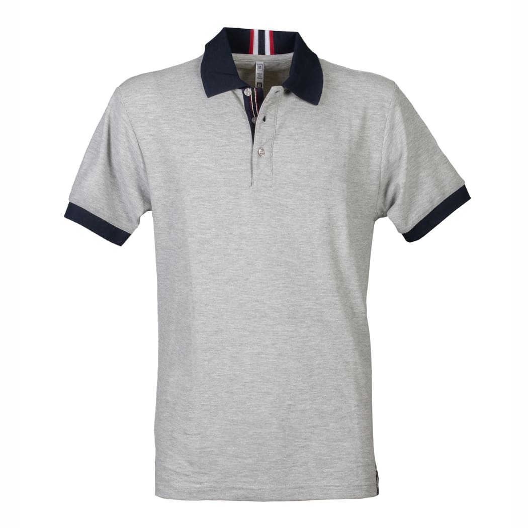 POLO-UOMO-ABU-DHABI-Grigio melange