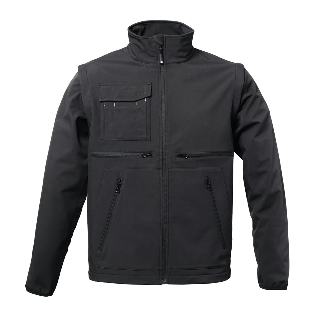 GIUBBOTTO-SOFTSHELL-CHAMBERY-Nero