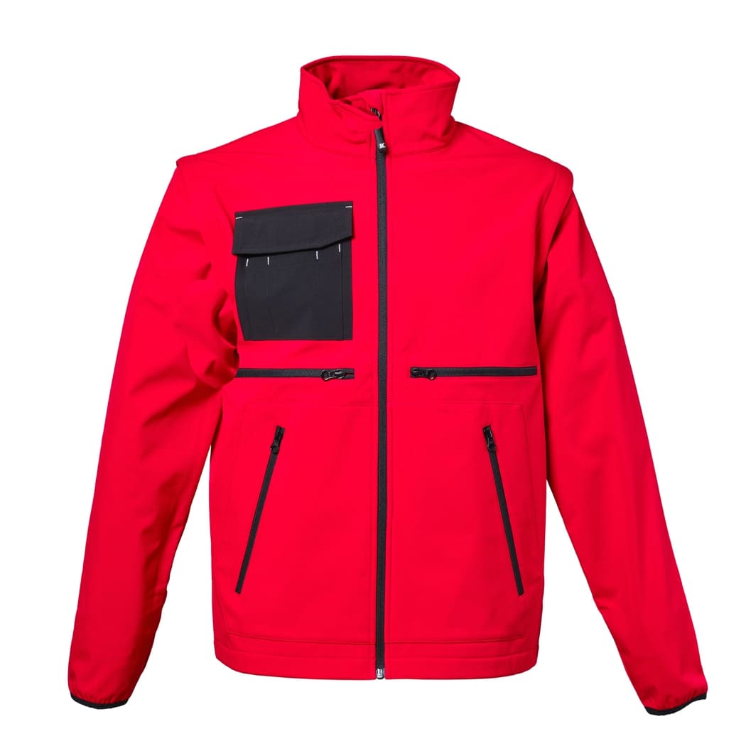 GIUBBOTTO-SOFTSHELL-CHAMBERY-Rosso