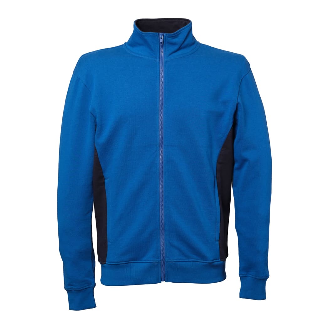 FELPA-BICOLORE-MINNESOTA-ZIP-LUNGA-Blu royal/Blu navy