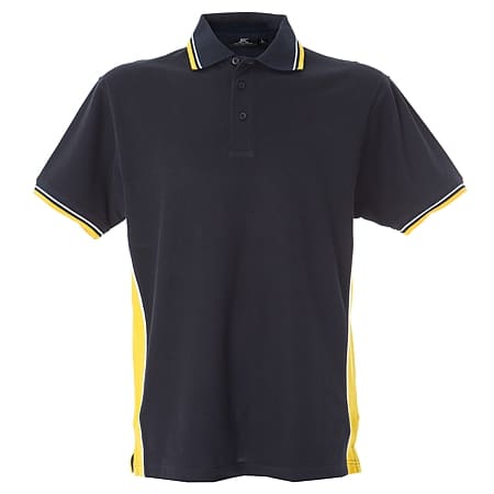 POLO-ANKARA-Blu navy/Giallo