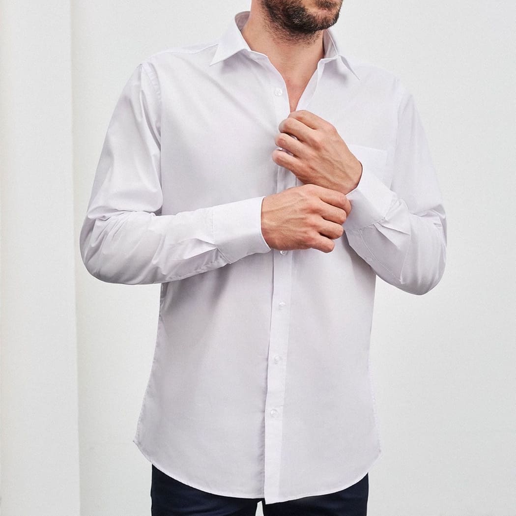 CAMICIA-UOMO-MANICA-LUNGA-POPLIN