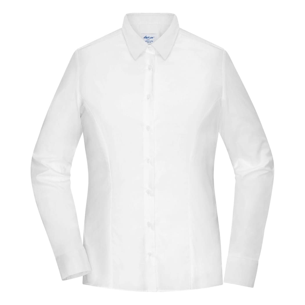 CAMICIA-DONNA-SLIM-FIT-Bianco
