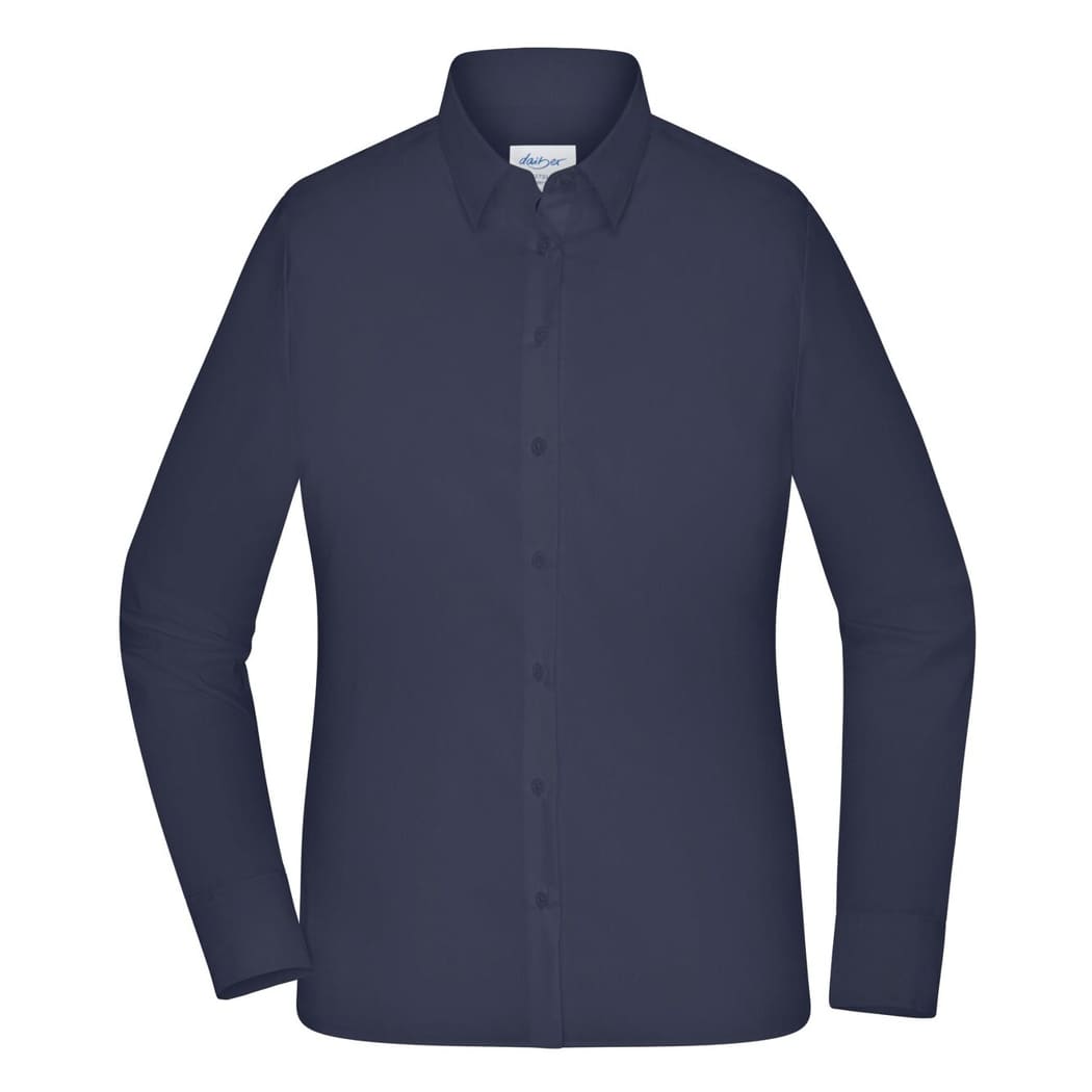 CAMICIA-DONNA-MODERN-FIT-Blu navy