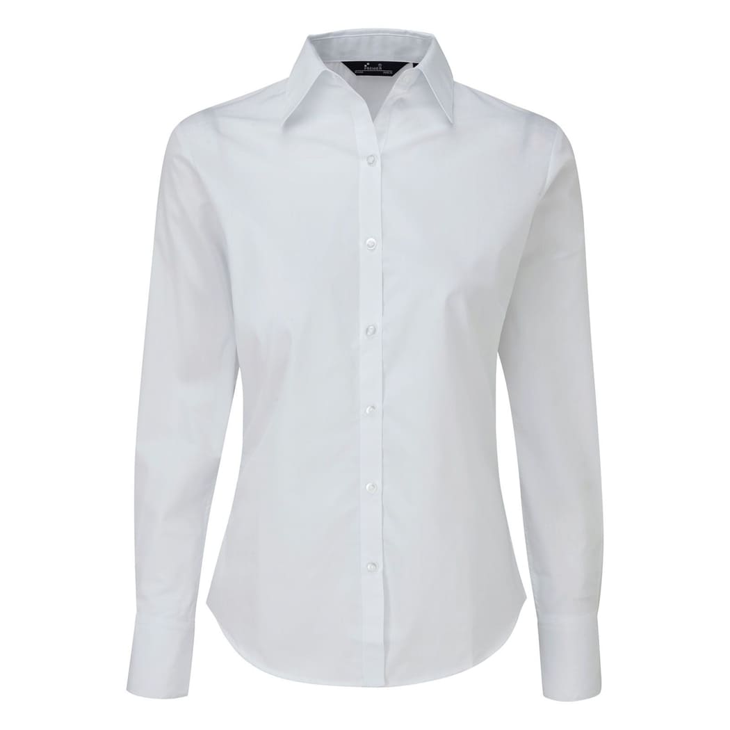 CAMICIA-DA-DONNA-POPLIN-BLOUSE-Bianco