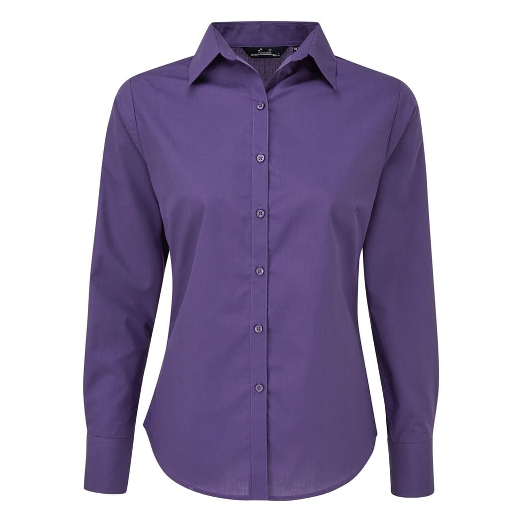 CAMICIA-DA-DONNA-POPLIN-BLOUSE-Viola