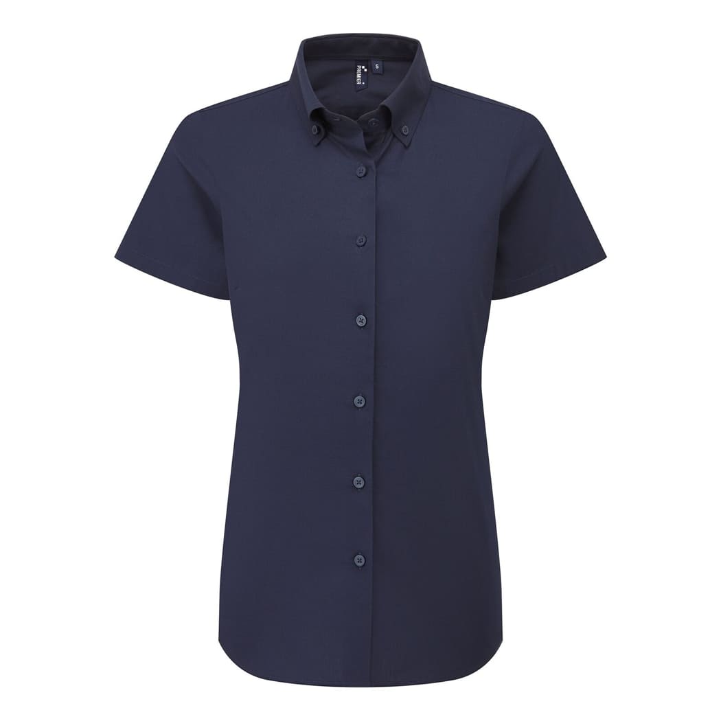 CAMICIA-DONNA-OXFORD-SUPREME-Blu navy