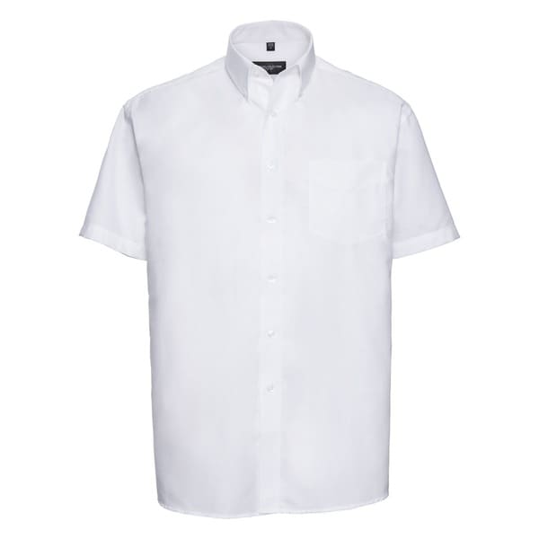 CAMICIA-OXFORD-M/C-Bianco