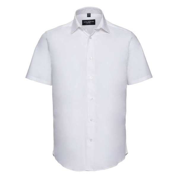 CAMICIA-ATTILLATA-M/C-Bianco