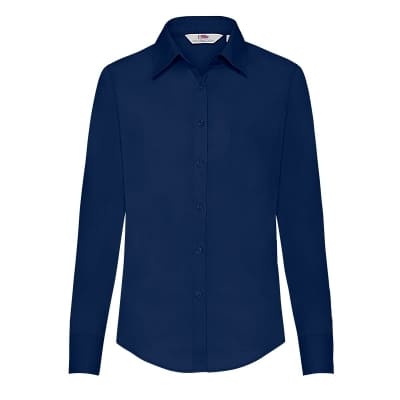 CAMICIA-POPLIN-M/L-Blu navy