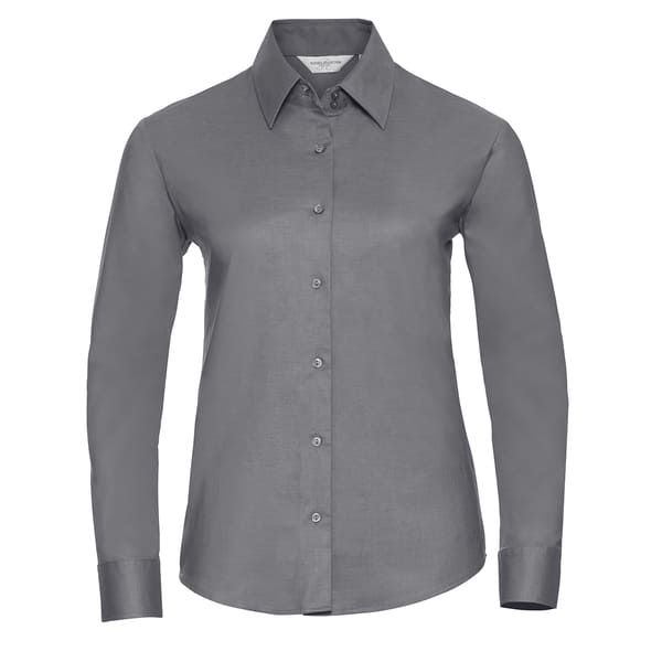 CAMICIA-OXFORD-M/L-Argento