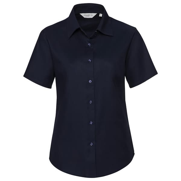 CAMICIA-OXFORD-M/C-Blu navy