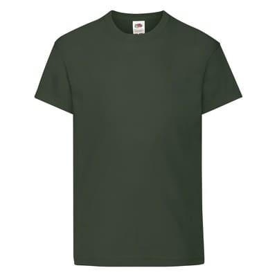 T-SHIRT-BAMBINO-ORIGINAL-C.-Verde bottiglia