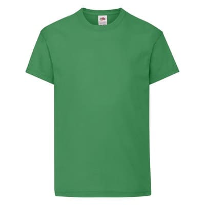 T-SHIRT-BAMBINO-ORIGINAL-C.-Verde kelly