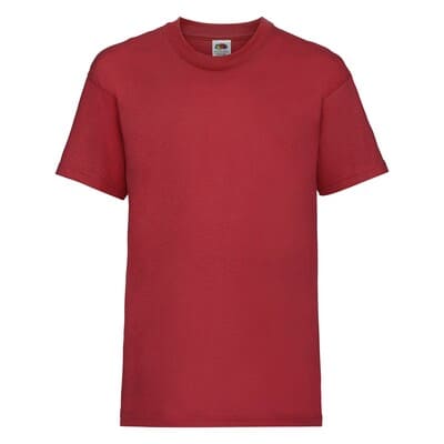 T-SHIRT-BAMBINO-VALUE-C.-Rosso