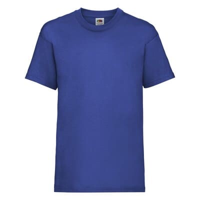 T-SHIRT-BAMBINO-VALUE-C.-Blu royal