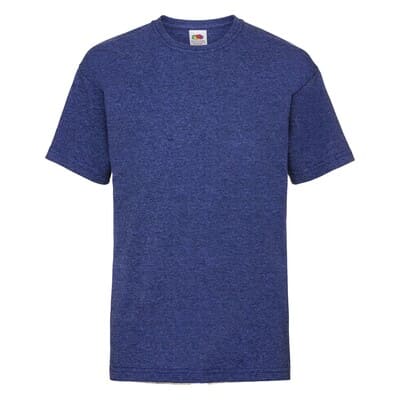 T-SHIRT-BAMBINO-VALUE-C.-Blu royal melange