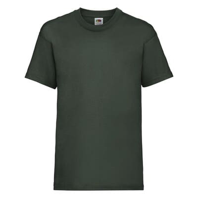 T-SHIRT-BAMBINO-VALUE-C.-Verde foresta