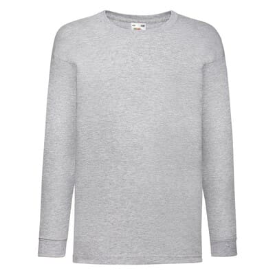 T-SHIRT-M/LUNGA-C.-Grigio melange