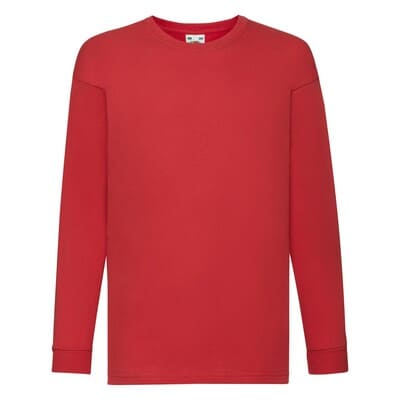 T-SHIRT-M/LUNGA-C.-Rosso