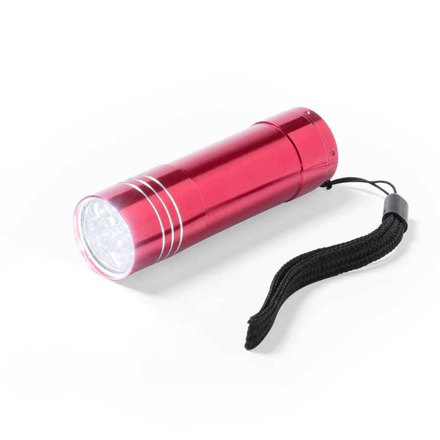 TORCIA-IN-ALLUMINIO-A-9-LED-Rosso