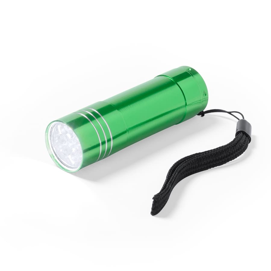 TORCIA-IN-ALLUMINIO-A-9-LED-Verde
