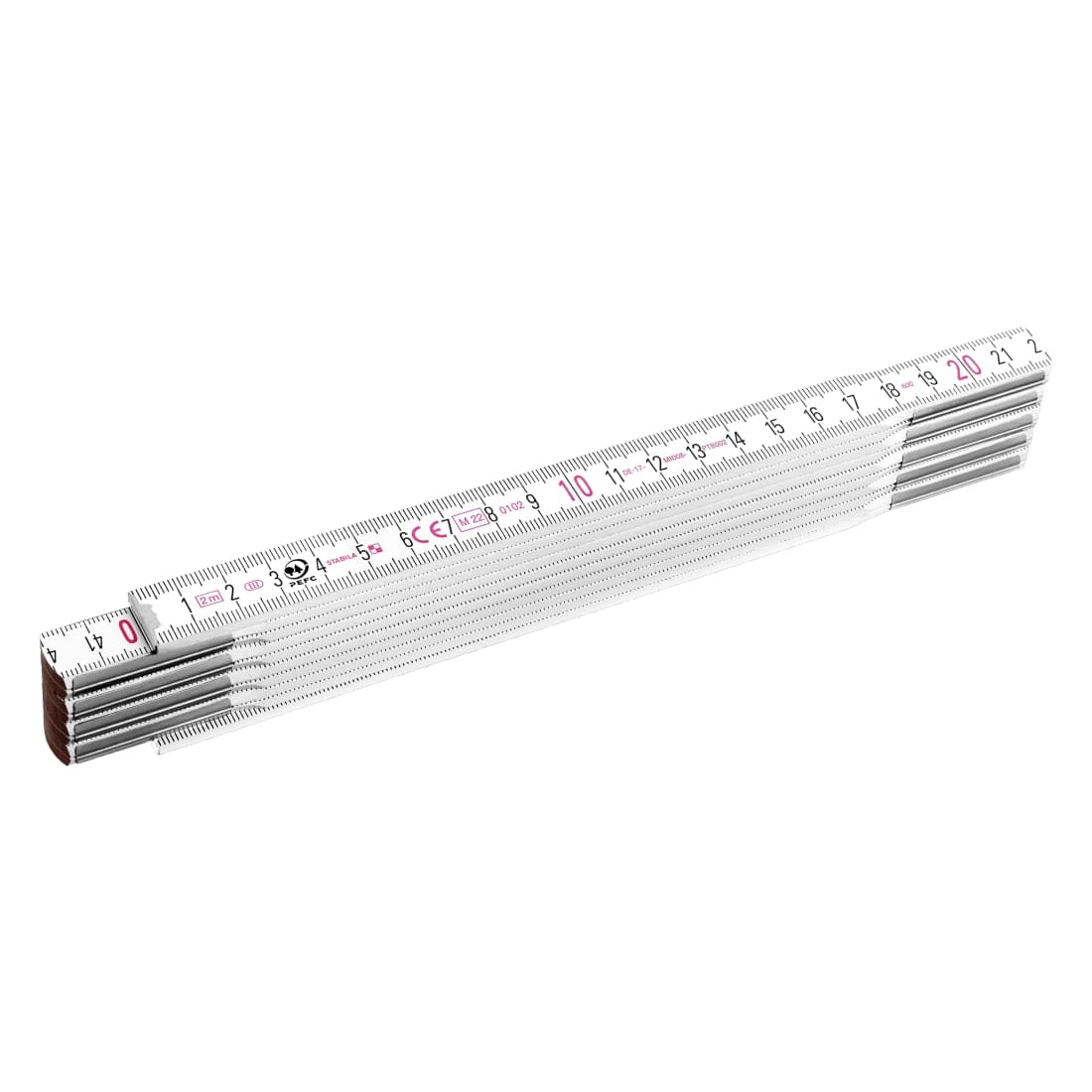 DOPPIOMETRO-STABILA-600-BIANCO