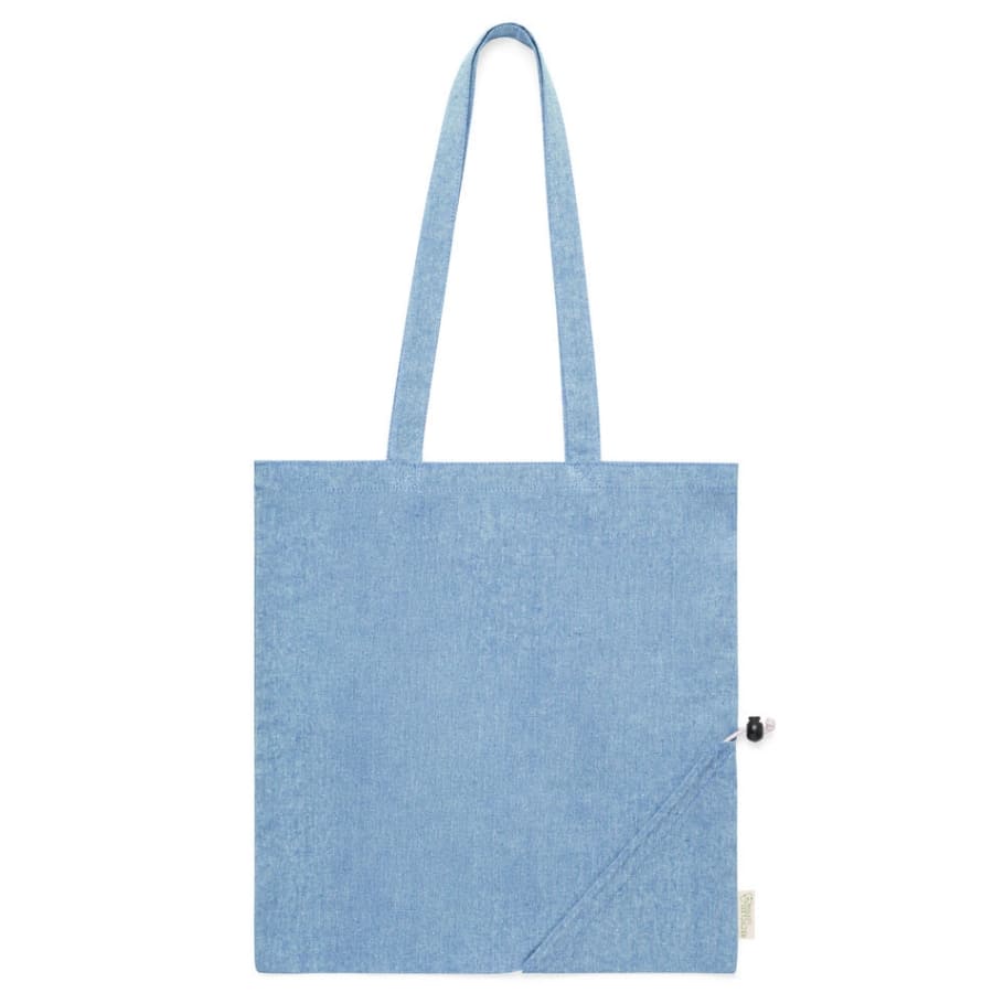 SHOPPER-PIEGHEVOLE-COTTON-Blu