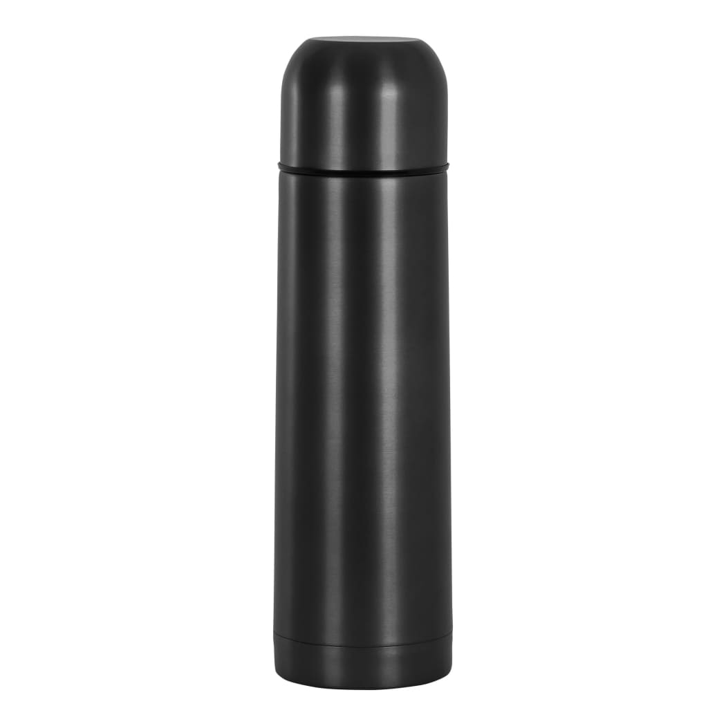 THERMOS-500ML-in-acciaio-inossidabile-Nero