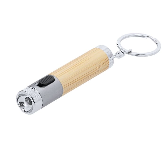 PORTACHIAVI-CON-TORCIA-LED-Argento