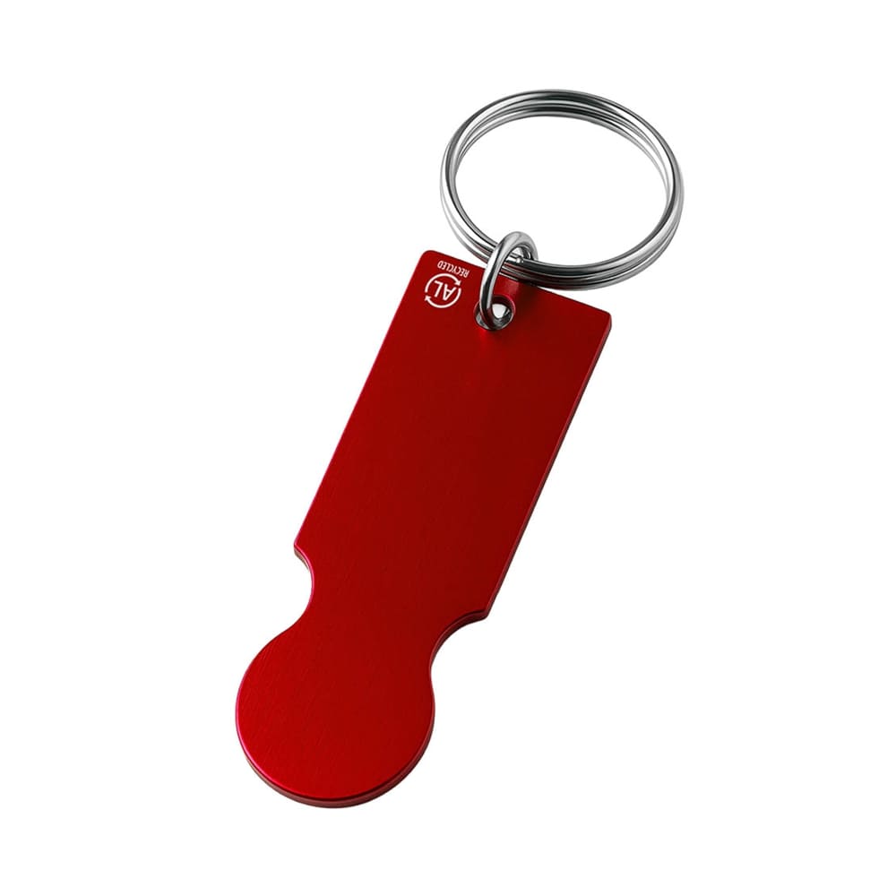 PORTACHIAVI-GETTONE-IN-ALLUMINIO-RICICLATO-Rosso