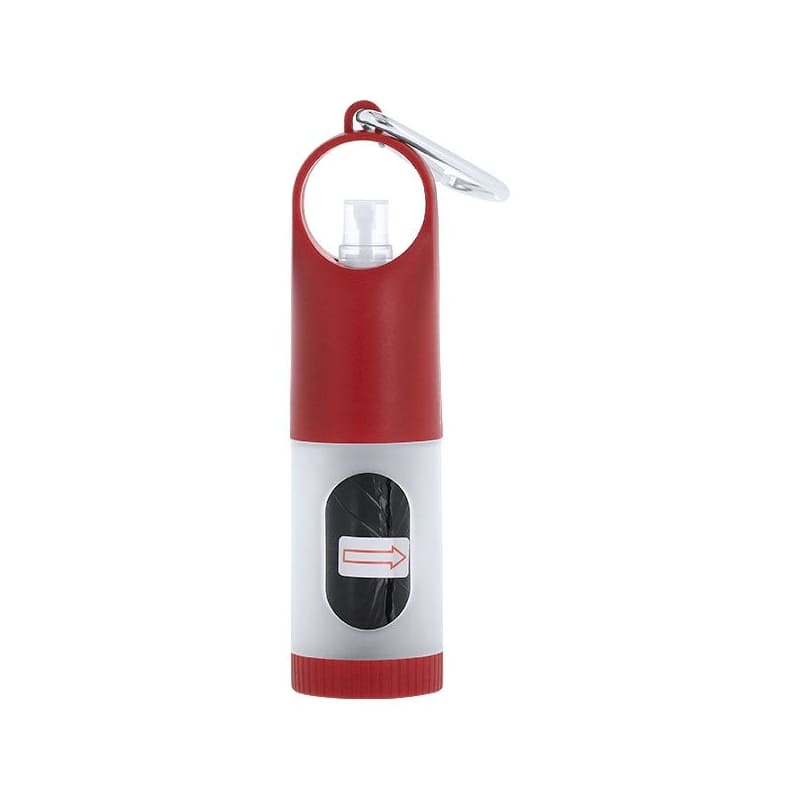DISPENSER-DI-SACCHETTI-CON-GEL-IGIENIZZANTE-Rosso
