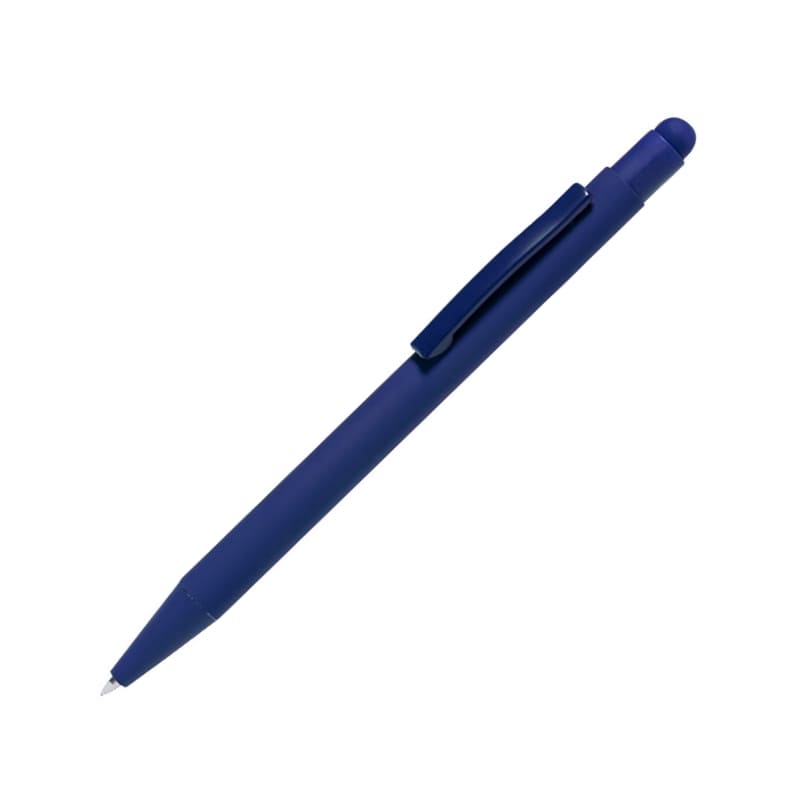 PENNA-SFERA-in-alluminio-con-touch-Blu scuro